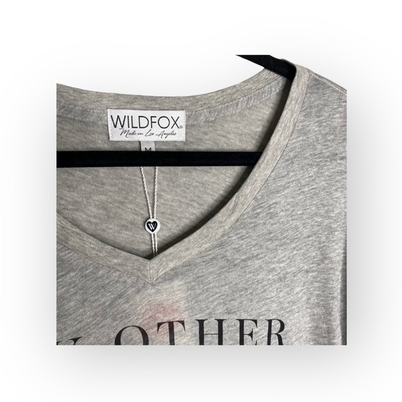 new Wildfox ๐น๏ธ My Other Costume Halloween Graphic Tee ๐น๏ธ Heather Grey ๐น๏ธ M - Picture 8 of 16